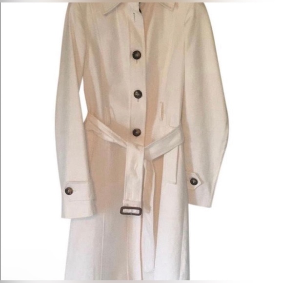 Burberry Lilith White Trench 12 - Picture 2 of 13